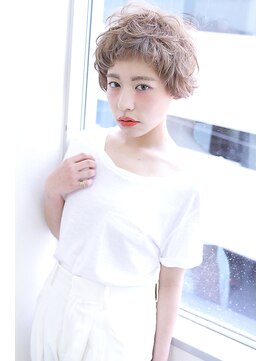 ザ キャンバス ミヤザキツネヒサ(THE CANVAS 宮崎恒久) グレージュショート×マッシュボブ★