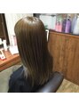 スウィープヘア(Sweep Hair)&nbsp;ワンカラー、Wカラーともに透明感を出します♪