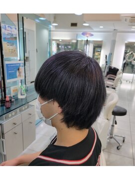 クオーター(QUARTER) ミディアムウルフパープルグレージュ