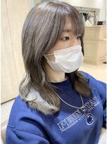 プラグ バイ ネオリーブ(plug by neolive)&nbsp;ブリーチカラー☆ミルクティーグレージュ☆【tomoka】