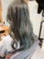 ネイヴィル オモテサンドウ(navile omotesando) ブリーチ無しオリーブグレージュ◎