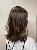 美髪/大人かわいい/こなれミディ/サンドベージュ[学芸大学]