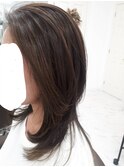 インナーカラー×レイヤーカット