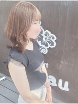 ラウラウヘアーリゾート(Lau Lau hair resort) 【LauLau 竹内】くびれミディアムレイヤー☆