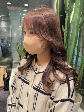 ディフィーノ 青山(DIFINO) 【DIFINO 青山】韓国レイヤー＆艶ピーチブラウン