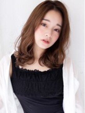 ラフィスヘアートゥルー 葛西店(La fith hair true) 【La fith】 ナチュラルセミディ