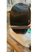 見てみて！コームが髪に写る位艶々♪