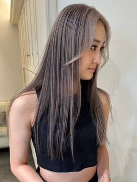 ベレーザ 渋谷(BELEZA) 4678シルキーベージュハイライトグレーベージュハイトーンカラー