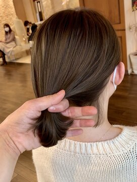 ザックジングウ 表参道(ZACC JINGU) 大人気！！髪質改善ほうじ茶ラテカラーシリーズ！！！