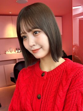 ロンドヴァリー 渋谷店(Lond vallee) この長さ巻いても結んでもかわいい！