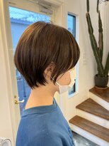 レプリカ(REPLICA +brucke)&nbsp;似合わせ小顔ボブ×ベージュカラー