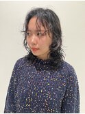 【ハクラ】ウルフパーマ レイヤーカット ウルフカット