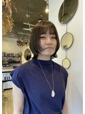 ミディアムボブ