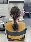 《FRAMEcentral》アッシュブラウン×ゆるふわ♪ローポニー