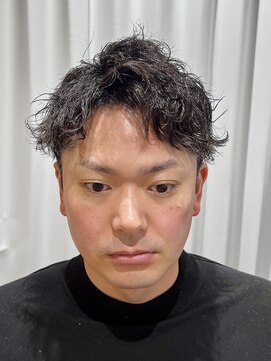 リバティシェアバーバー 銀座(LIBERTY SHARE BARBER) 【YOSHI】ツーブロックツイストスパイラルパーマ