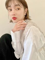 パプス ド コワフュール 甲東園(Pap's de coiffeur)&nbsp;骨格補正カット×ボブ×ハイトーン×髪質改善トリートメント