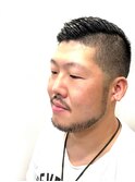 王道震災刈りフェード人気いかつめかっこいい