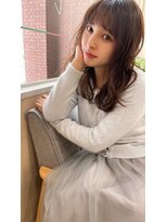 トゥーリ よろずや通り店(tuuli)&nbsp;大人かわいい前髪◆マチルダボブ◆ピンクベージュ◆髪質改善◆