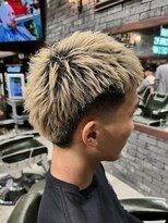 スリーセント 栄(3/cent)&nbsp;ダークアッシュ/ニュアンスパーマ/韓国マッシュ/スペイカール