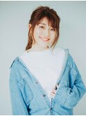 簡単ポニテアレンジ20代/30代/40代/ハレマチ通り
