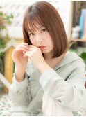 ★シースルーバング艶感エアストレートボブディ20代30代40代★1