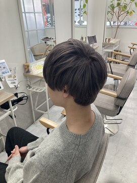 ミエル ヘア 新宿(miel hair) メンズシルバーカラー