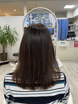 アルターシェリー(aL-ter che'rie) ピンクブラウンカラー[黒髪/ボブルフ/ネビージュ/小顔/ワンレン]