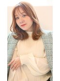 韓国風フェイスレイヤー×シナモンベージュ