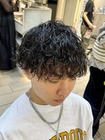 キャンバス バイ ネオリーブ 横浜西口(Canvas by neo.)&nbsp;メンズパーマ　波巻きパーマ　マッシュ　横浜