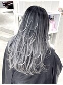 イメチェン美髪ワイドバングミディアムヘア ショートウルフ