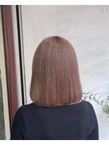アン(Hair make un)&nbsp;ミルクティーカラー