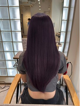 カルゥグラッシー(KALOU glassi) ココアラベンダーカラー［伊左治祐未］