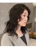【macana指名】レイヤーパーマウルフニュアンス登戸生田