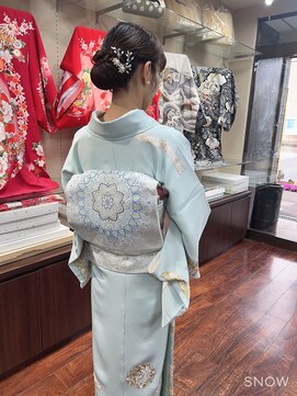 美髪 ヘアサロン(美髪 Hair salon) 訪問着着付け！