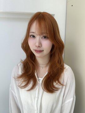 シアター 福岡天神(THEATER) 夏にぴったりオレンジベージュ×レイヤーカット♪