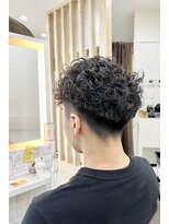 フゥカ 類家店(fuka)&nbsp;メンズパーマ八戸　ツーブロックスパイラルパーマ