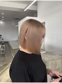 ベージュカラー10代20代ハイトーンカラー