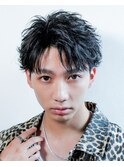 フェザーショートマッシュ