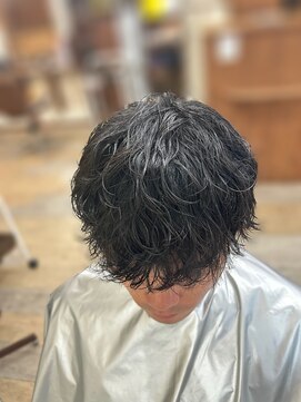ヘアー ルッカ(hair Rukka) 波巻きパーマ