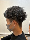 極ゆるツイストパーマ
