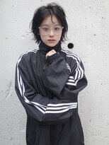 ユノ(juno)&nbsp;くびれショートボブ×ゆる質感パーマ（顔周りレイヤー）