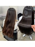 #髪質改善#縮毛矯正#美髪矯正#レイヤーカット#白髪ぼかし