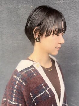 イメ(ime.)の写真/扱いやすさと似合わせを両立。ショートヘアで叶える、軽やかで洗練された日常スタイルに仕上げます☆