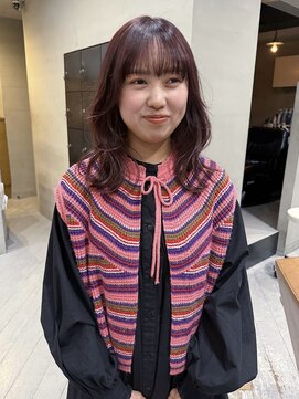 ヘアー アイス ルーチェ(HAIR ICI LUCE) ピンクレッド/モーブピンク/チェリーレッド/ブリーチなし/堀場