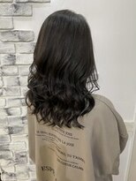 アルファ(alpha) 大人ガーリー/ダークアッシュ/似合わせカット/ミディアムレイヤ