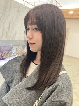ヘアメイク アージュ 二日市店(HAIR MAKE age) ナチュラルピュアストレート
