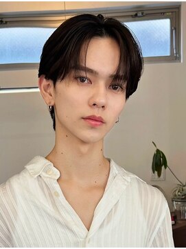 ポーチバイハニー オモテサンドウ(PORCH by HONEY omotesando) ニュアンスフェザーパーマ/フェザーパーマ/毛流れパーマ