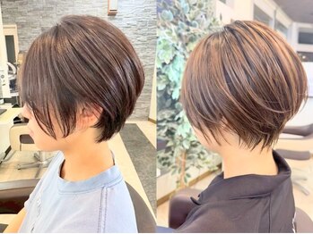 ガーデン 西川田店(garden)の写真/全体のフォルムを意識したスタイル作りが得意◎髪質やクセを見極めたカットで、理想のスタイルに！[宇都宮]