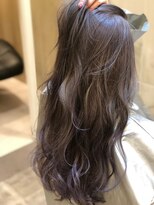 レコルト(RECOLTE)&nbsp;透明感★ラベンダーグレージュ×ゆるウェーブロング