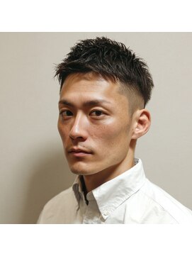 アンサ 阪急桂店(ANSA) ツーブロック/ショート/ダークブラウン/春/阪急桂